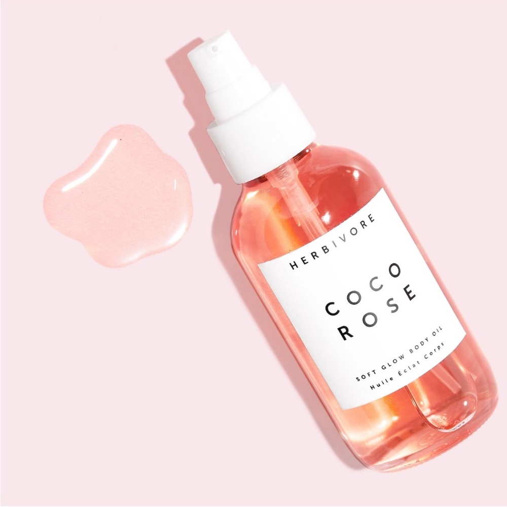 Herbivore botanicals coco rose soft glow body oil